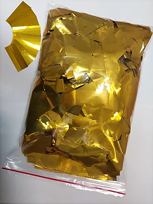 Производство и продажа конфетти металлизированного ЗОЛОТО